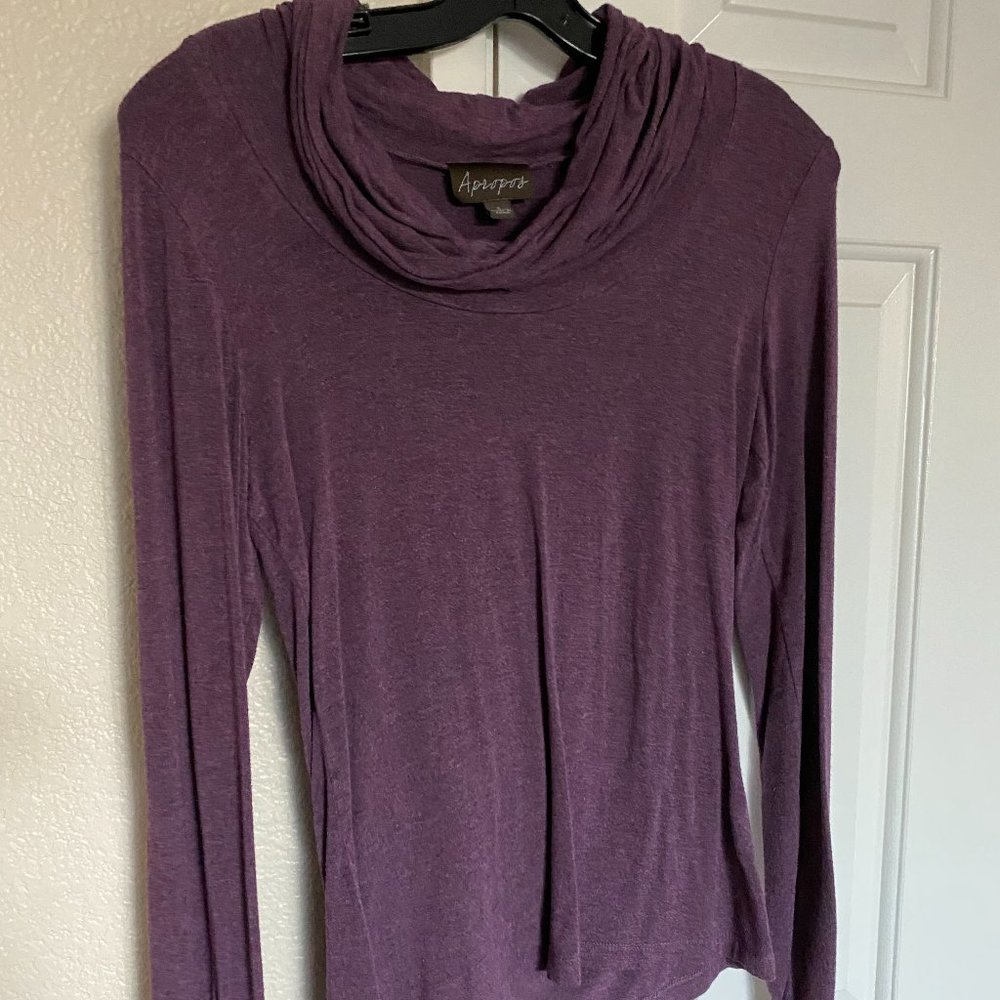 Apropos Long Sleeve Purple Small